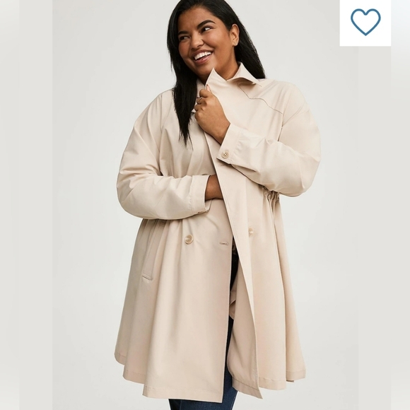 torrid Jackets & Blazers - NWT, Torrid Women's Tan Trench Coat